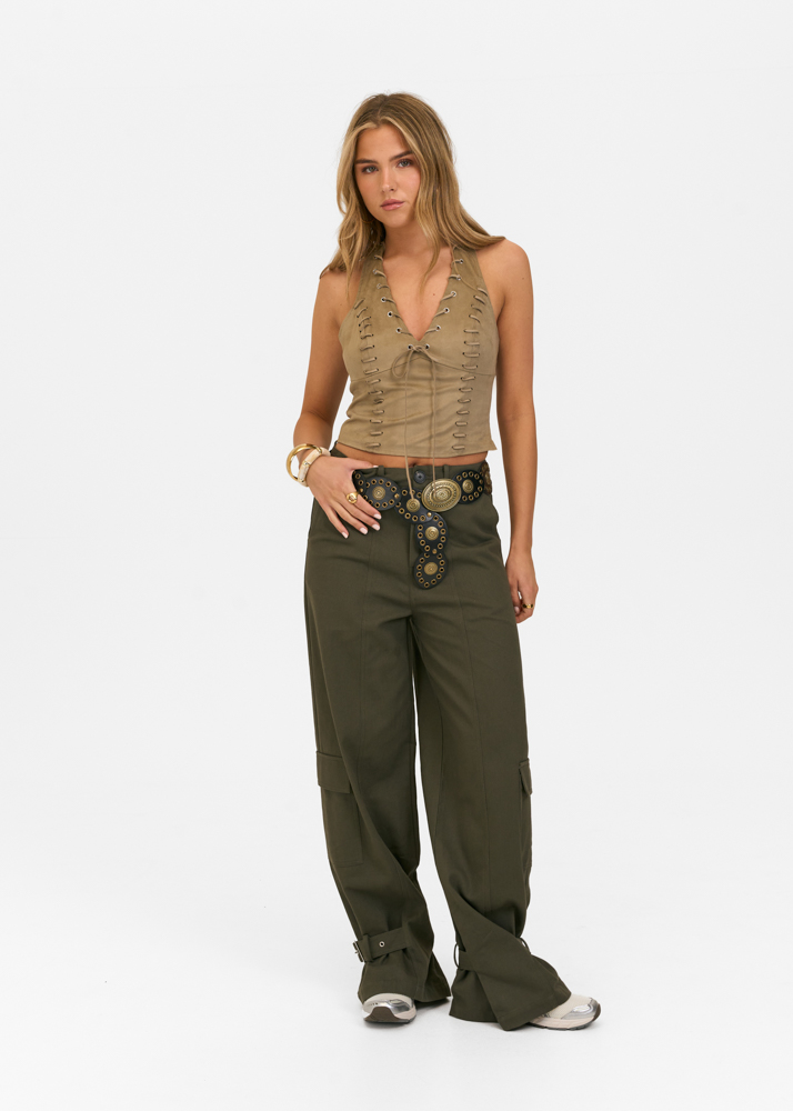 Evi top groen