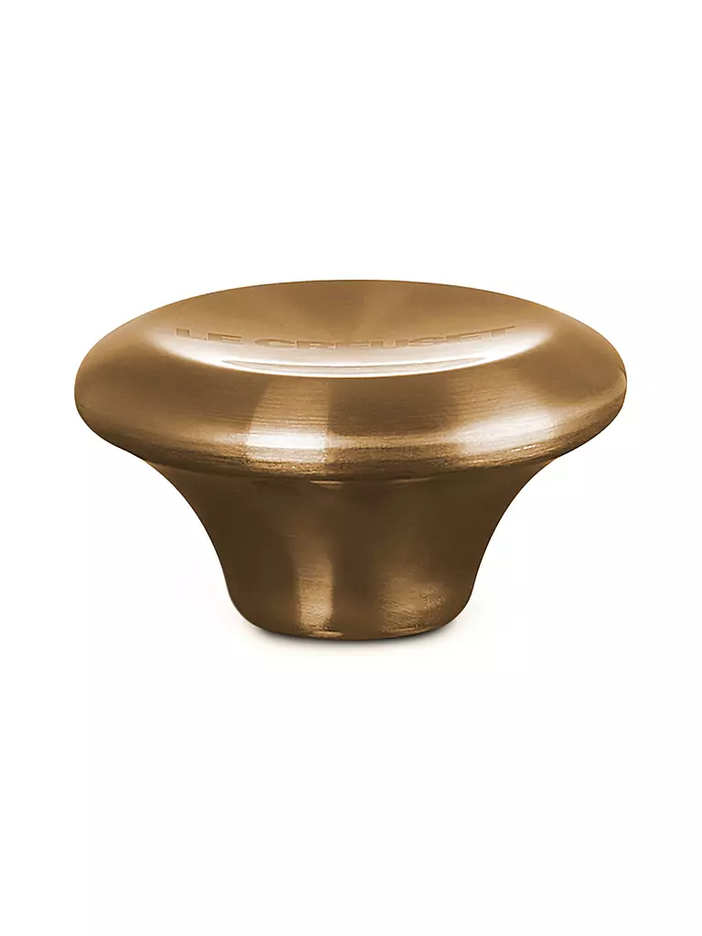 LE CREUSET Deckelknopf 5,7cm SIGNATURE Gold gold