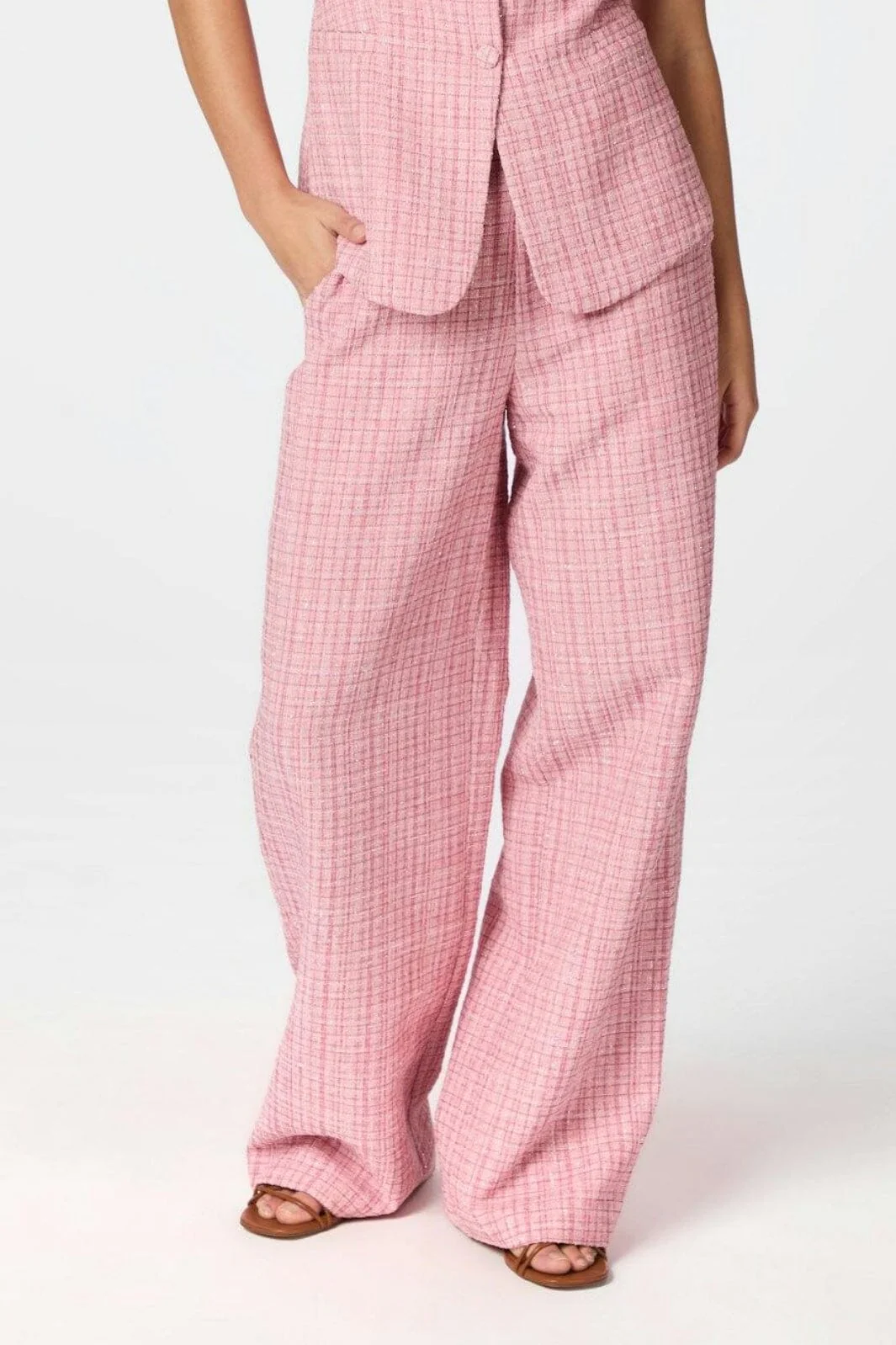 Neo Noir Emmett Glitz Boucle Pants 165071