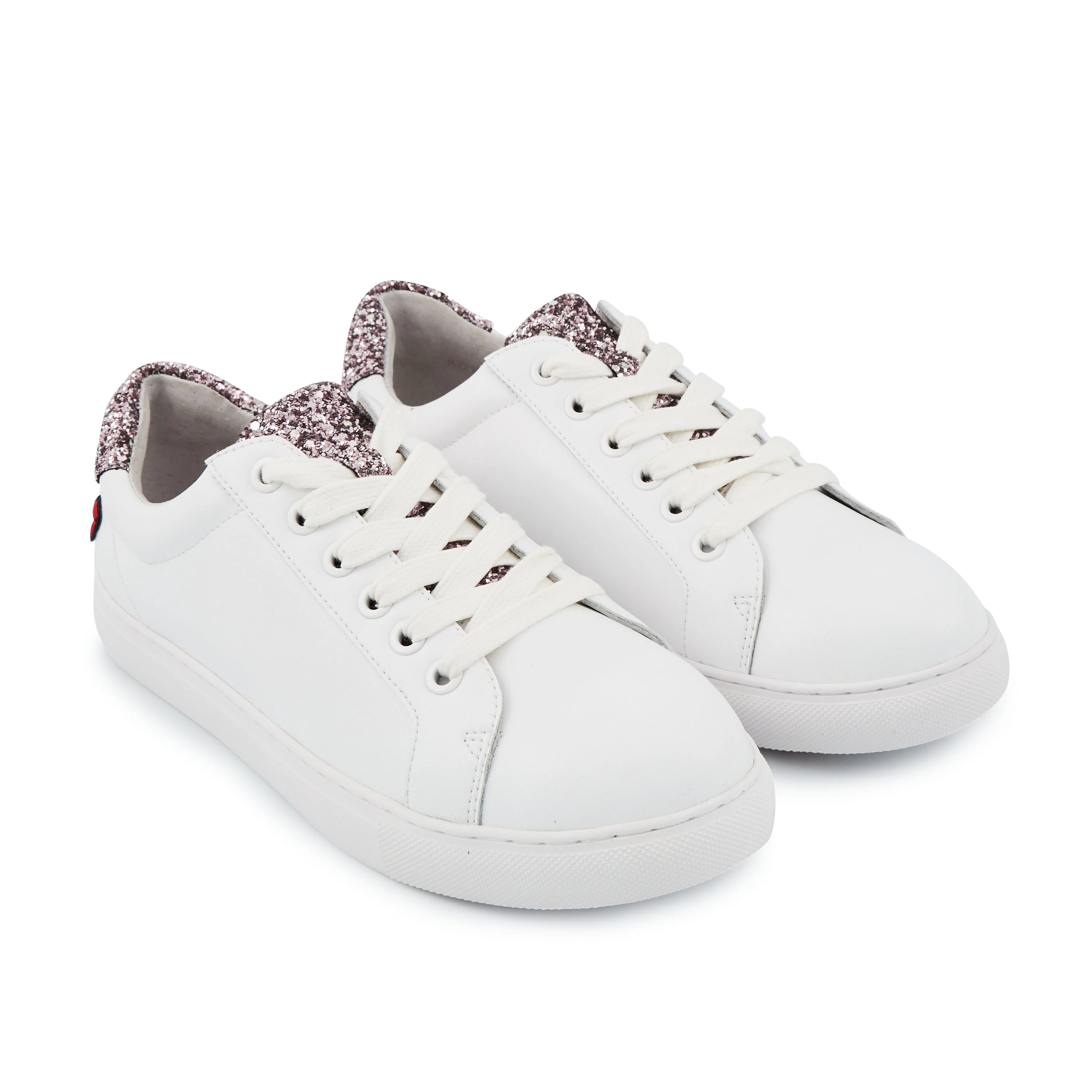 SIMONE - Sneakers en cuir | Blanc