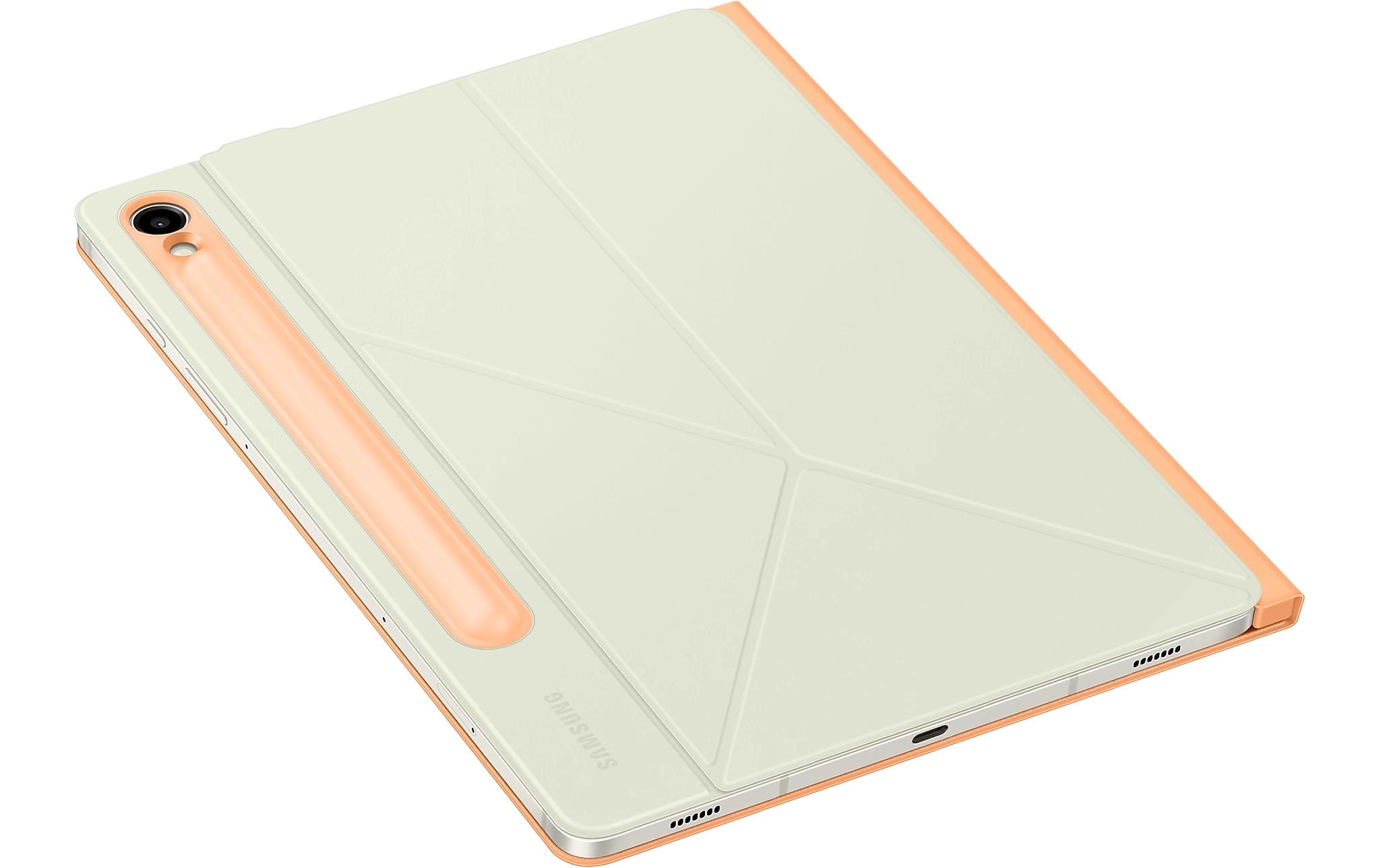 Tablet Book Cover Smart Galaxy Tab S9/ S9FE OrangeBook Cover für das Samsung Galaxy Tab S9/S9FE
