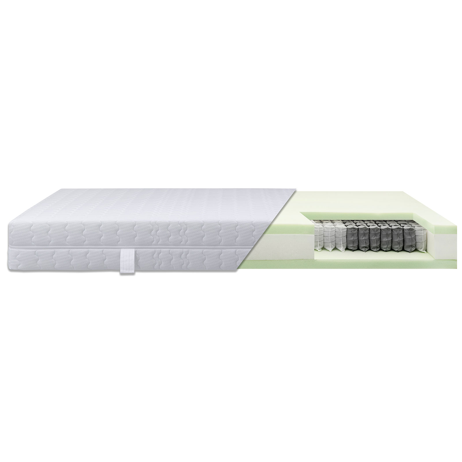 Taschenfederkernmatratze ACCORD 1000 DELUXE - H2 - 90x190 cm