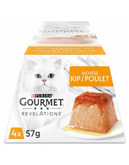 Gourmet Revalations Mousse 4x57 g - Kattenvoer