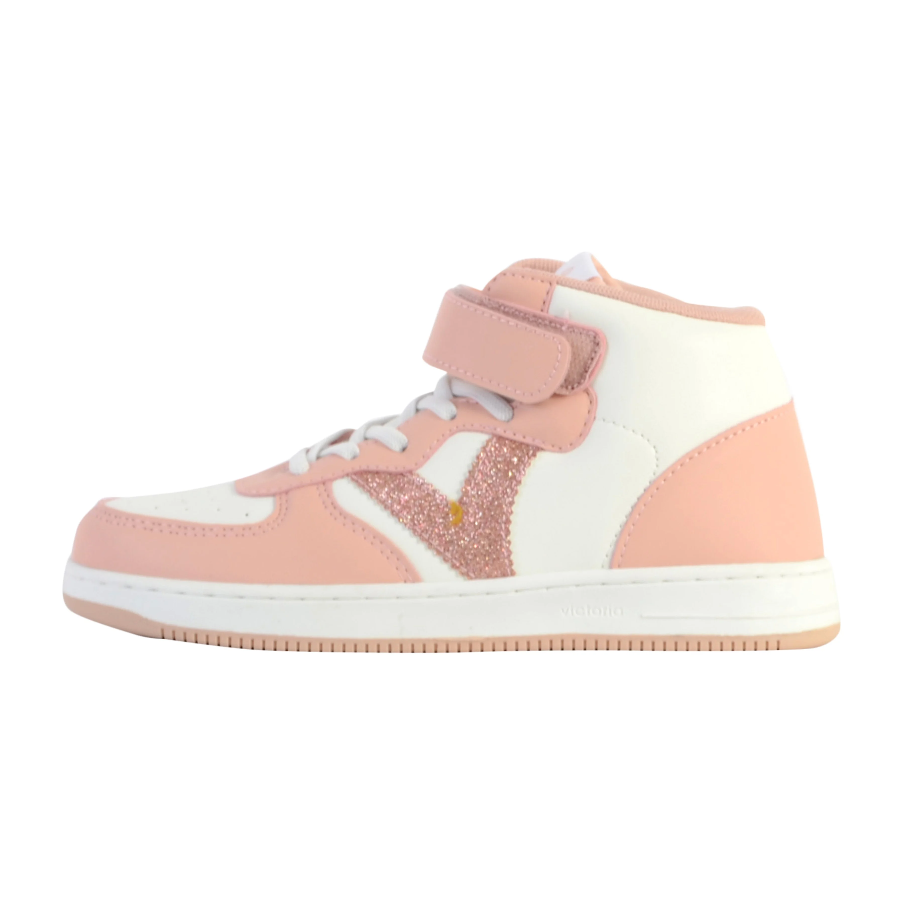Basket montante à lacetsenfant | Beige