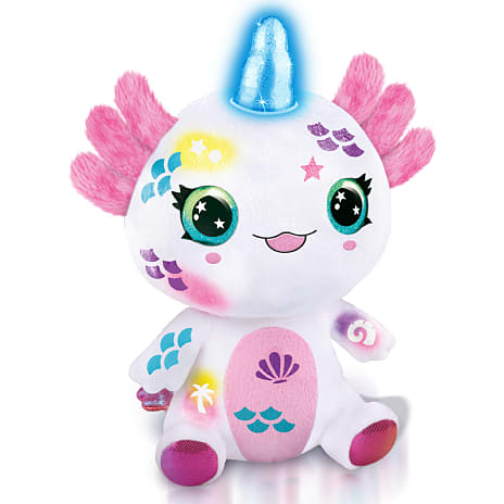 Airbrush Plush Axolotlcorn bamse 30 cm
