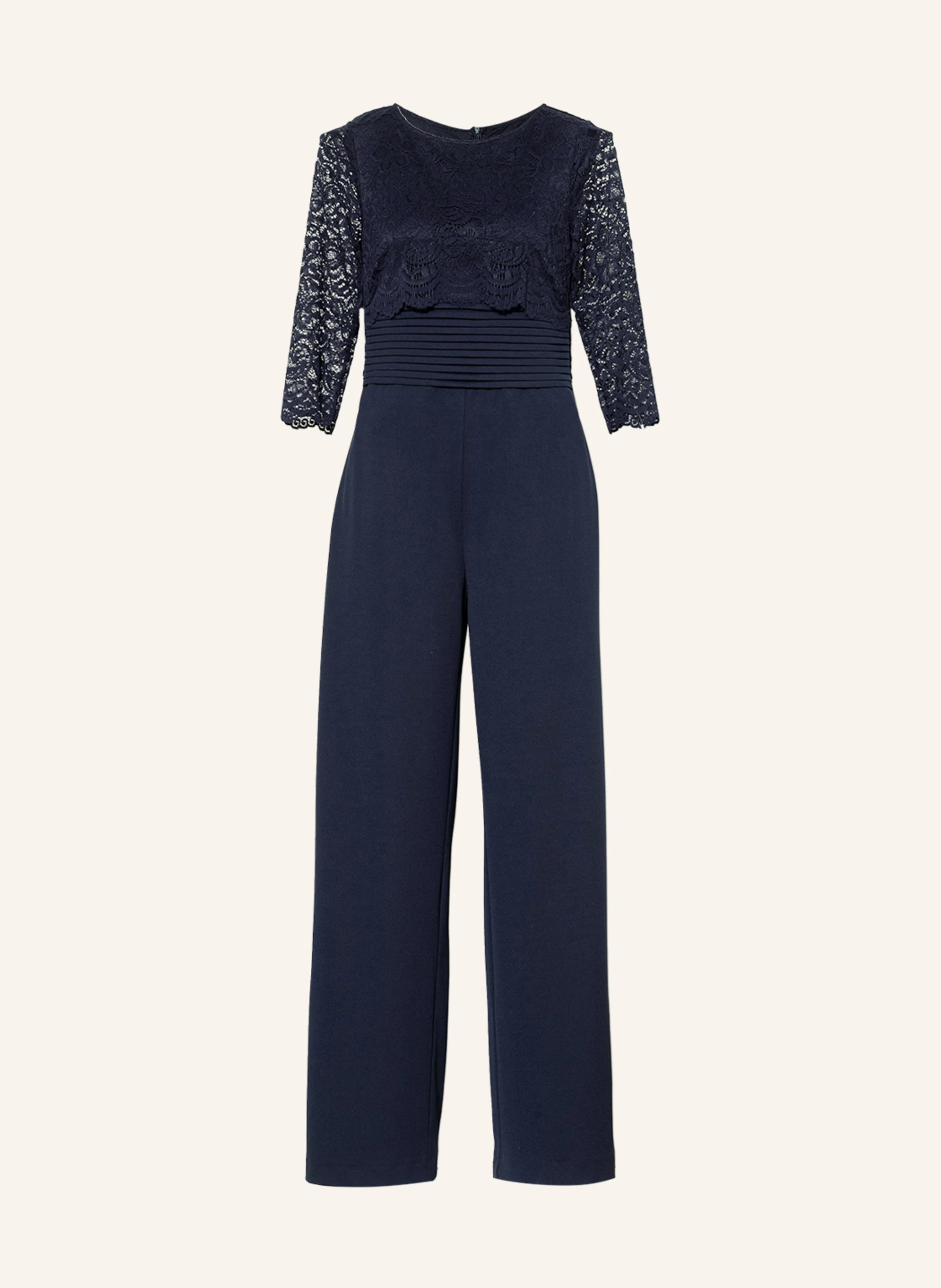 VM Vera Mont Jumpsuit mit 3/4-Arm und Spitze