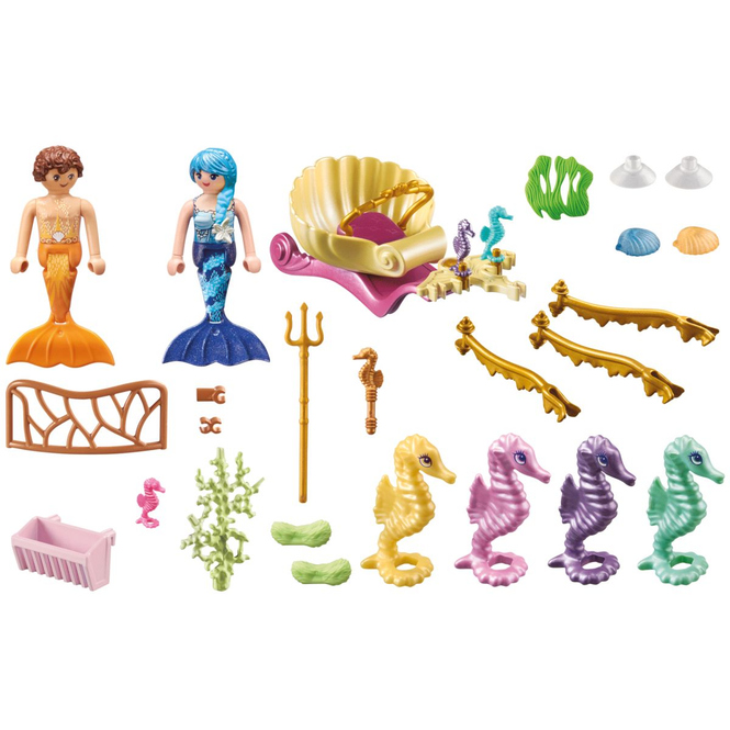 Playmobil® 71500 - Meeresbewohner mit Seepferdchenkutsche - Playmobil® Princess Magic