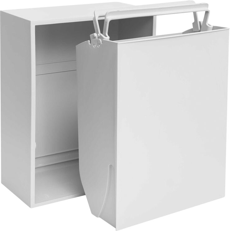 RECOLLECTOR Recycling box Brilliant white