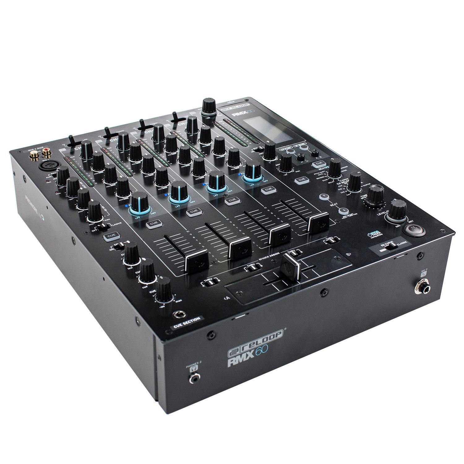 Reloop RMX-60 vierkanaals DJ mixer