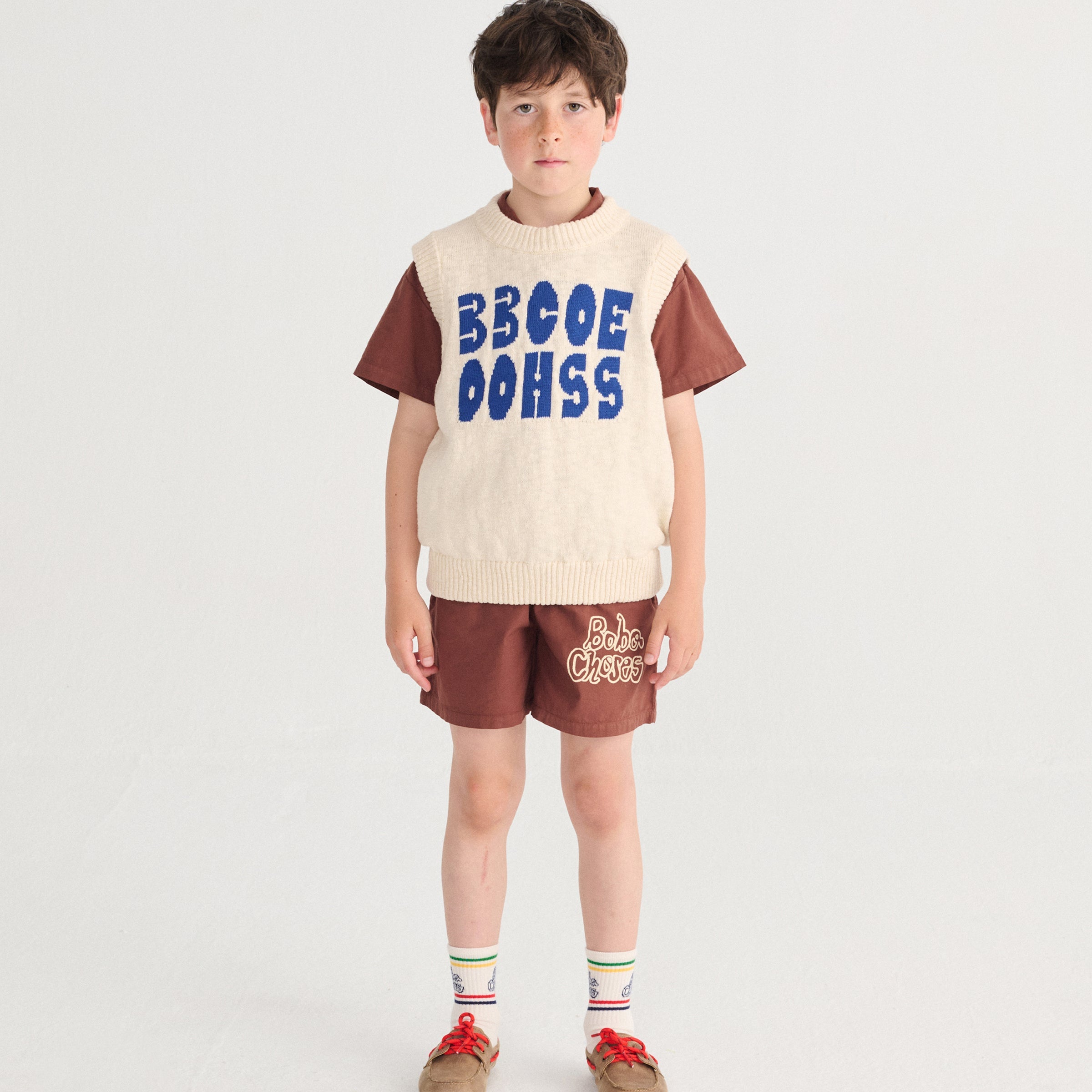 Bermudashorts Bobo Choses By Hand Brown