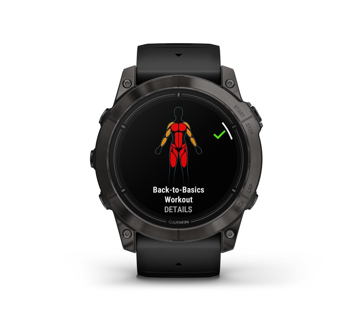 Epix Pro (Gen 2) - Sapphire Edition - 51mm Carbon Grey DLC-Titan w/Black Band
