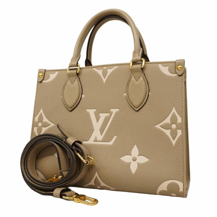 Louis Vuitton Vintage Louis Vuitton Onthego Beige