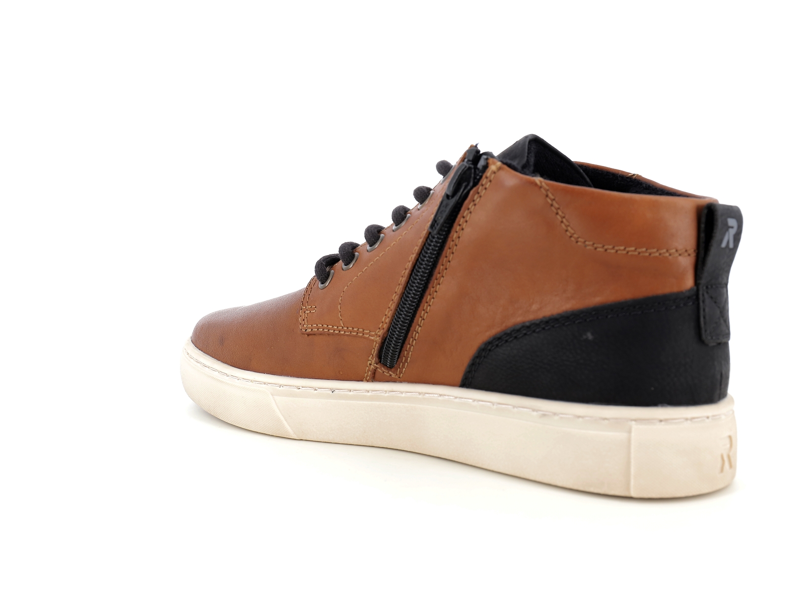 Rieker-U0762 Cuir Marron Clair