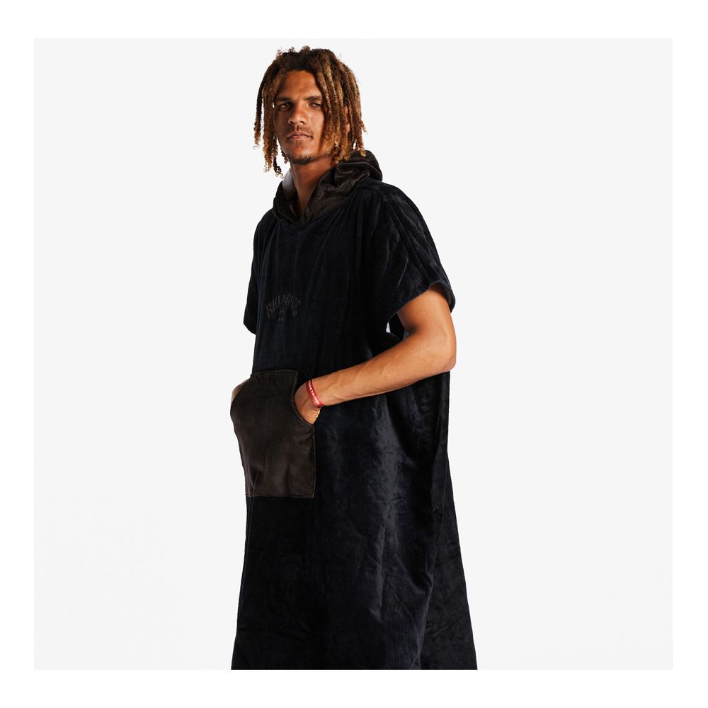 Billabong HOODED - Poncho Homme black