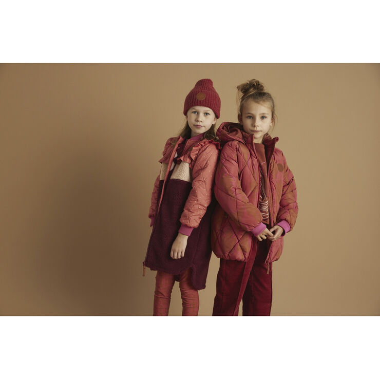 Soft Gallery SGKELIDA CORDUROY PANTS Mineral red