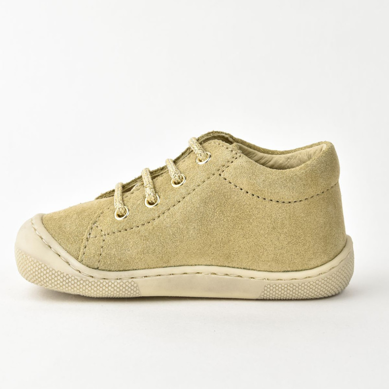 Naturino Naturino Barefoot Amur Suede Glitter Platinium