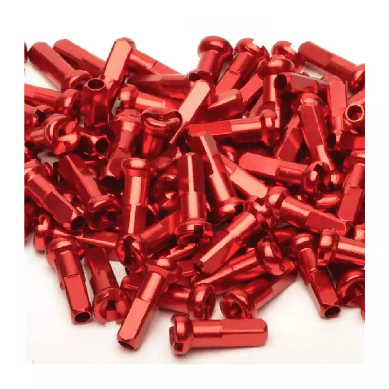 DARTMOOR tetes rayons aluminium, rouge anod., 38 pcs.