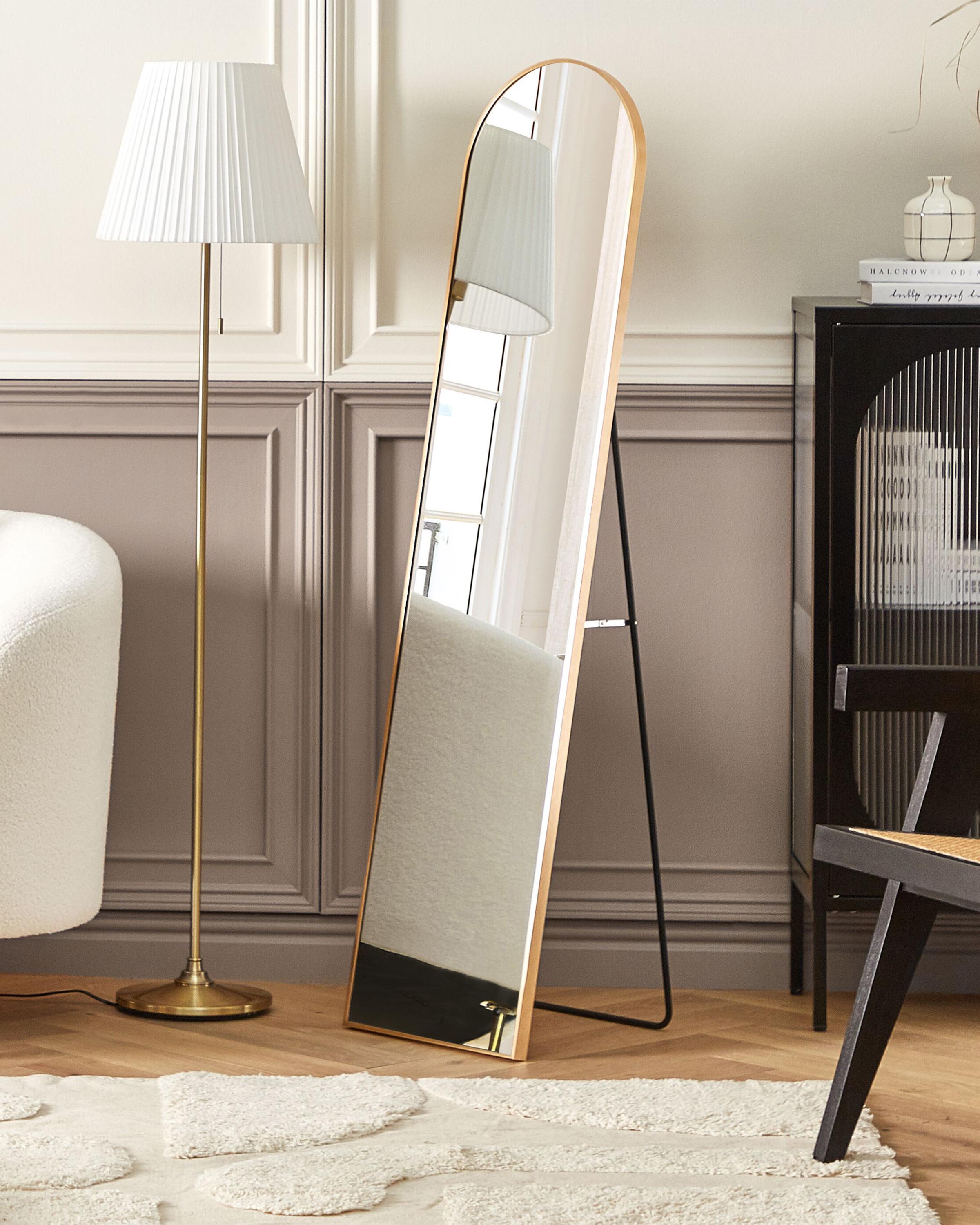 Staande spiegel BAGNOLET 150 cm Metaal Goud