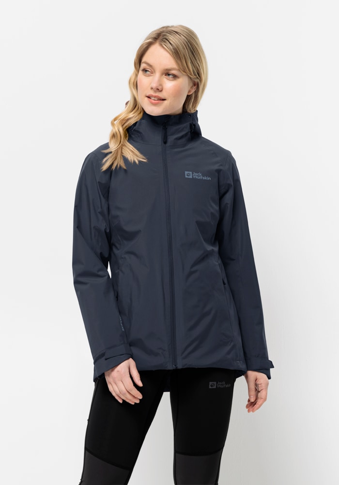 Jack Wolfskin 3-in-1-Funktionsjacke »GLAABACH 3IN1 JKT W« 2 teilig,  mit Kapuze