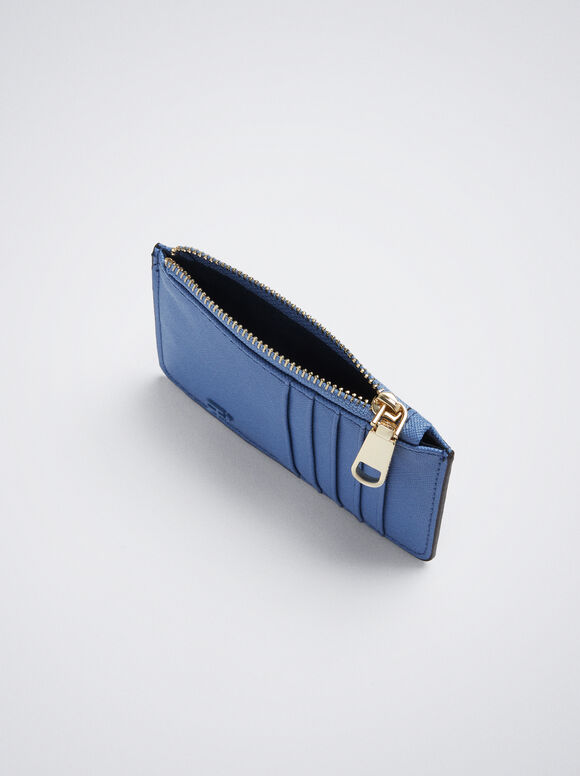 Porta-cartões básico - Azul