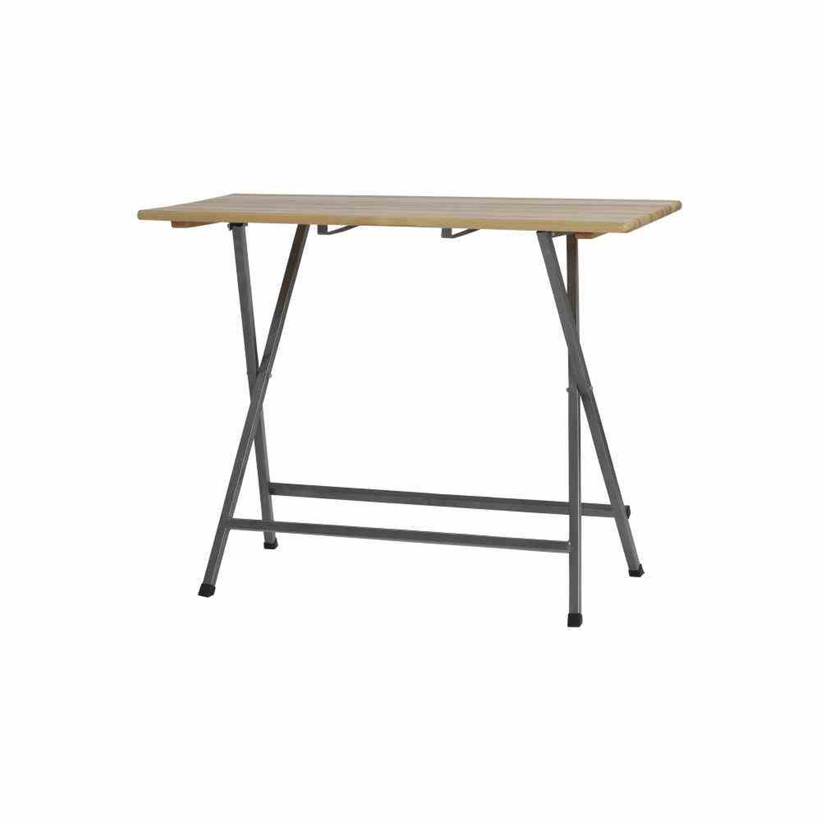 Stehtisch - natur-grau - Kiefer massiv - 140x70 cm