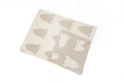 Pellianni Strikket Teppe, Beige