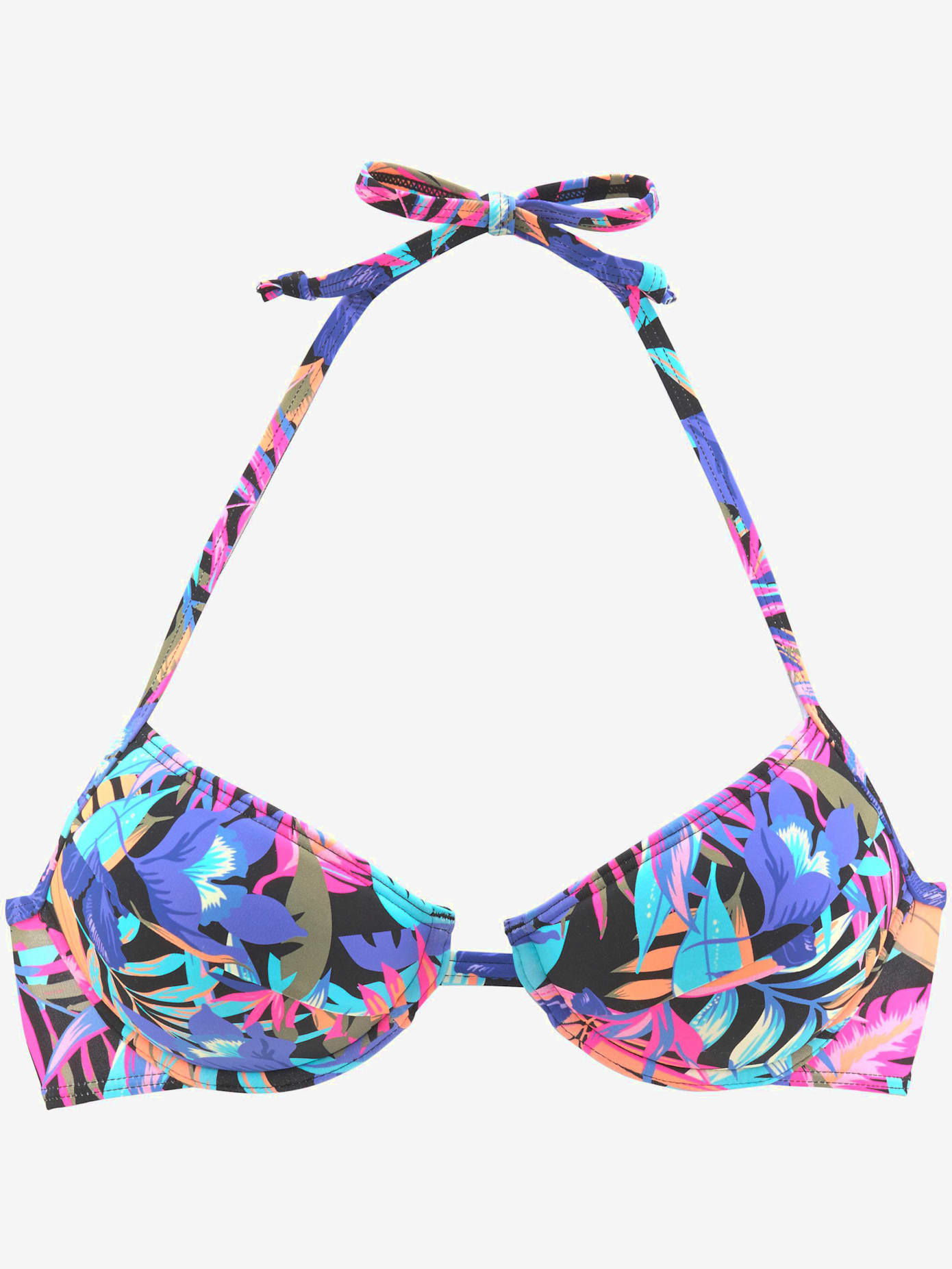 Haut de bikini push-up bonnets rembourrés