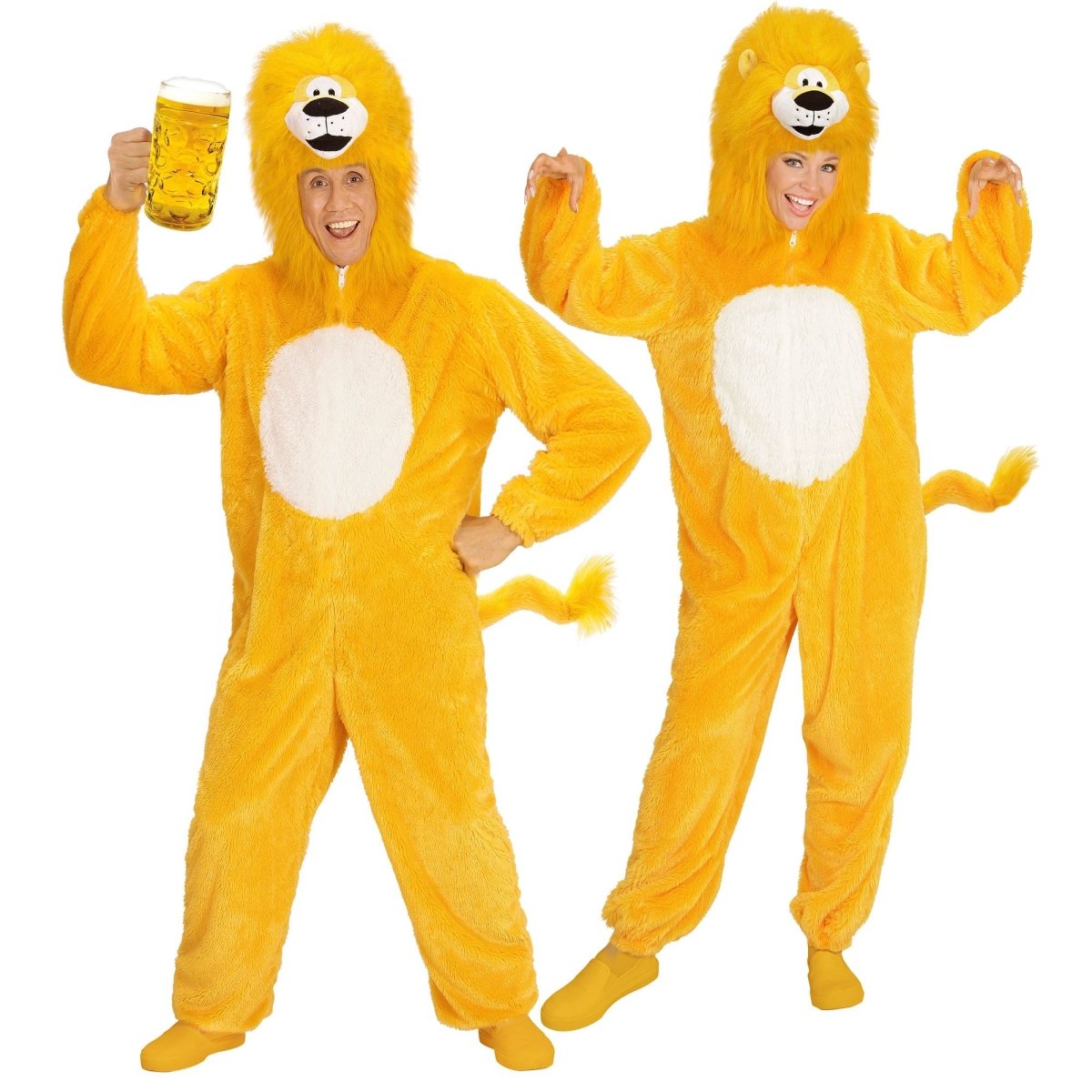 Leeuw Jumpsuit Geel