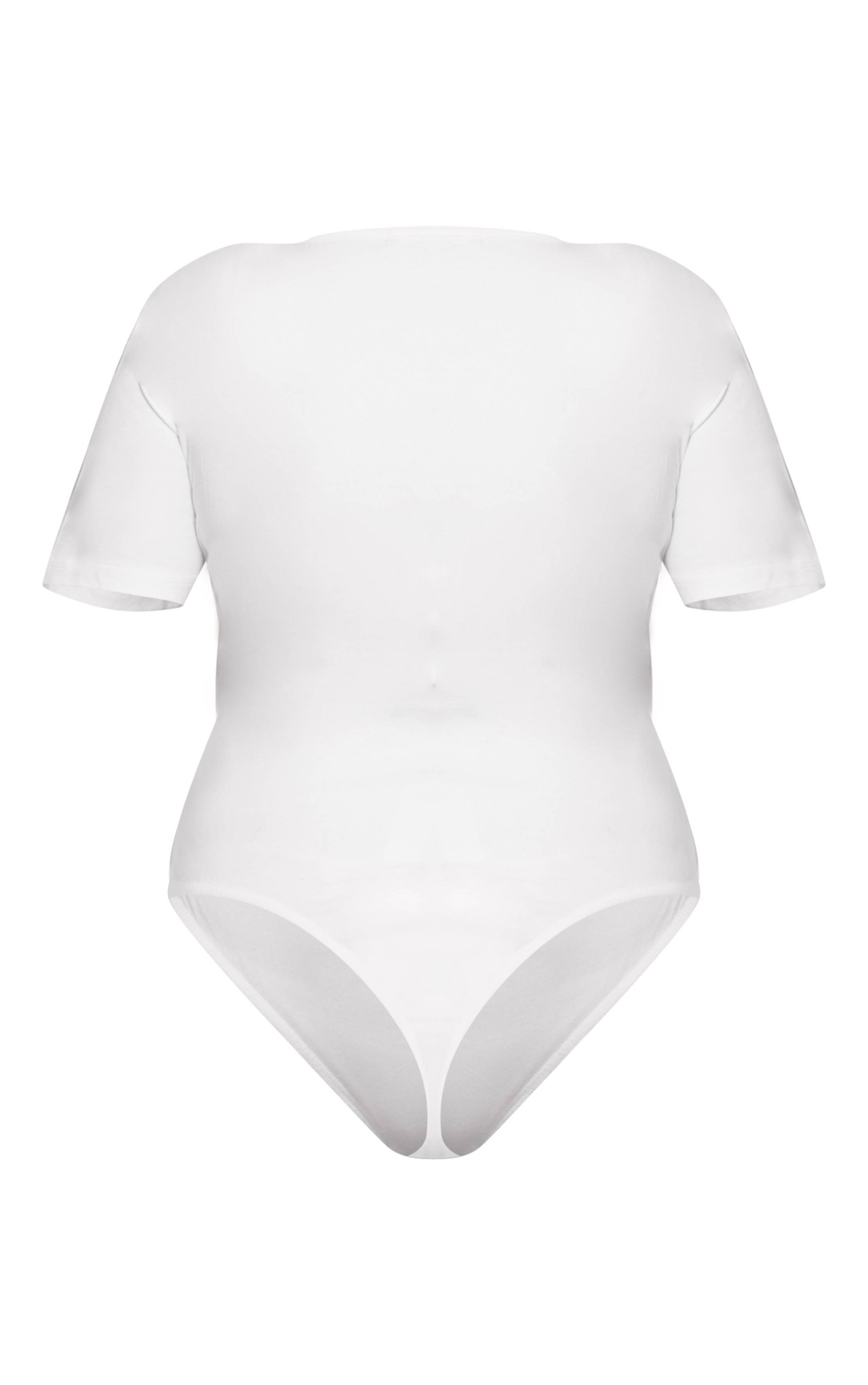 Crème Body Grande Taille Prettylittlething À Manches Courtes
