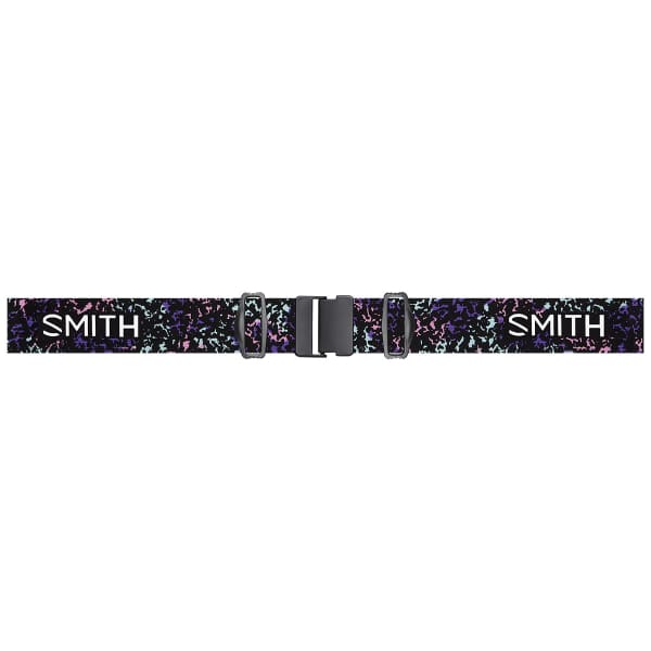 Masque de ski SMITH SQUAD MAG BLACK STUDY HALL CHROMAPOP EVERYDAY VIOLET MIRROR