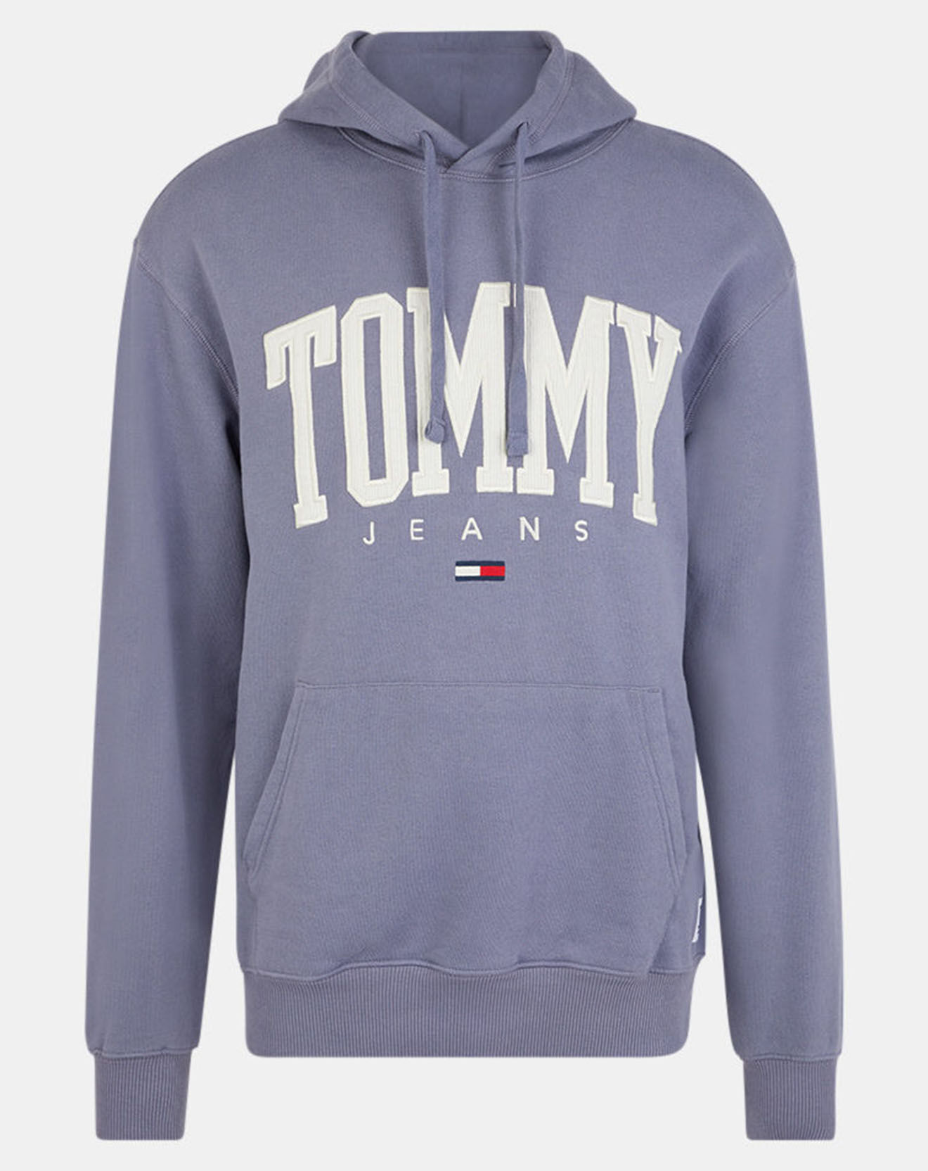 Tommy Jeans Sweat en Coton Bio Abo Tjm Collegiate bleu jean