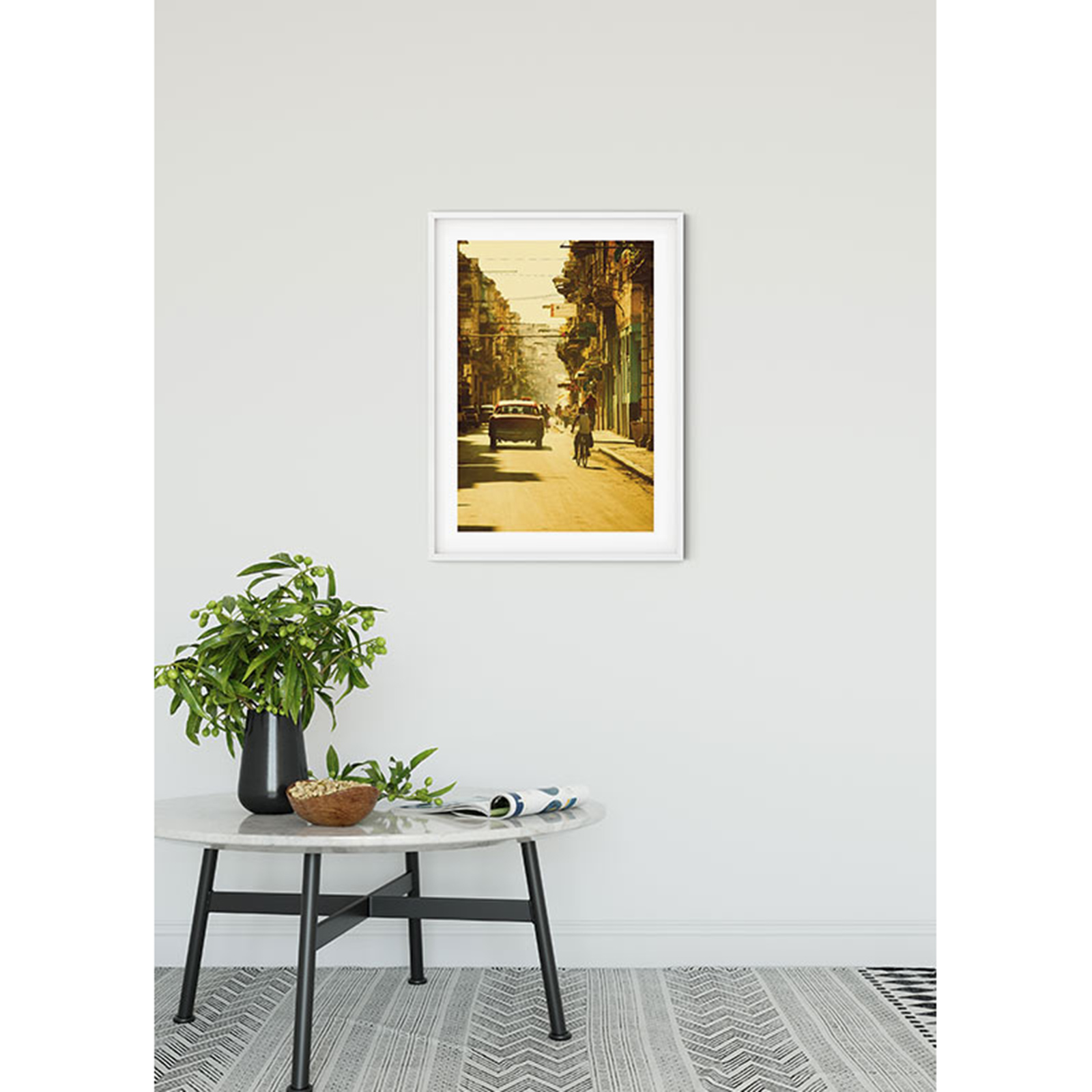 Wandbild CUBA STREETS - bunt - 50x70 cm