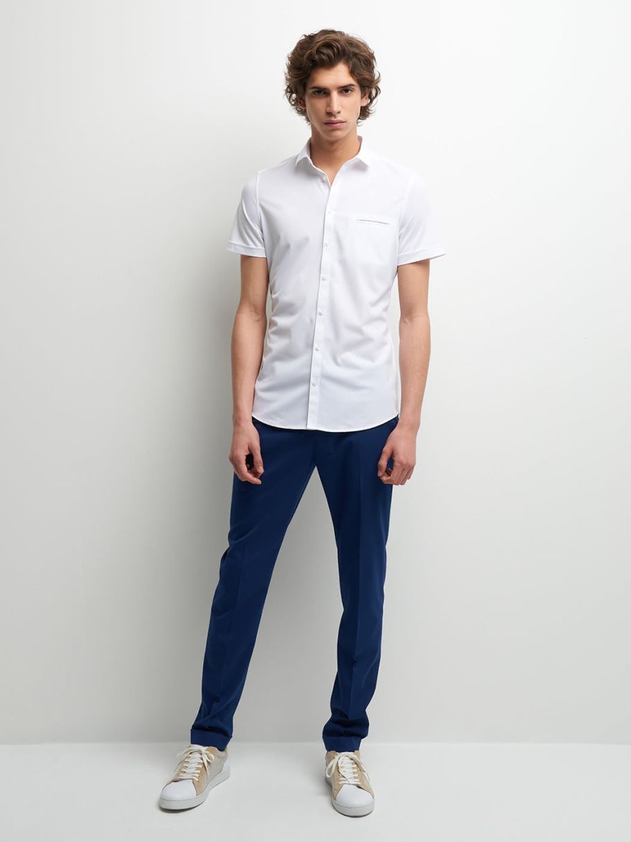 Chemise extra-slim stretch