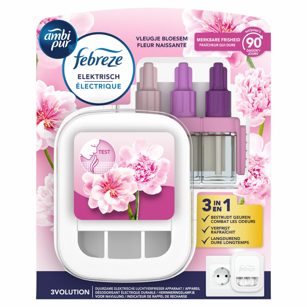 Ambi Pur 3volution Starterkit Vleugje Bloesem20 ml
