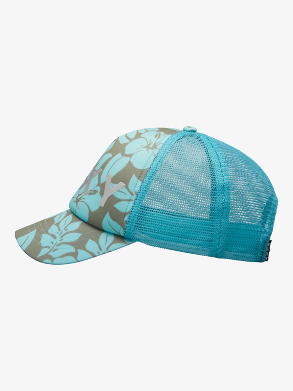Honey Coconut Casquette trucker Vert Fille