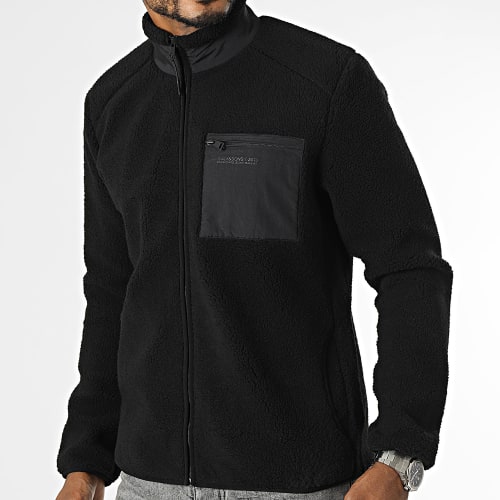 Veste Polaire Dallas Sherpa Noir