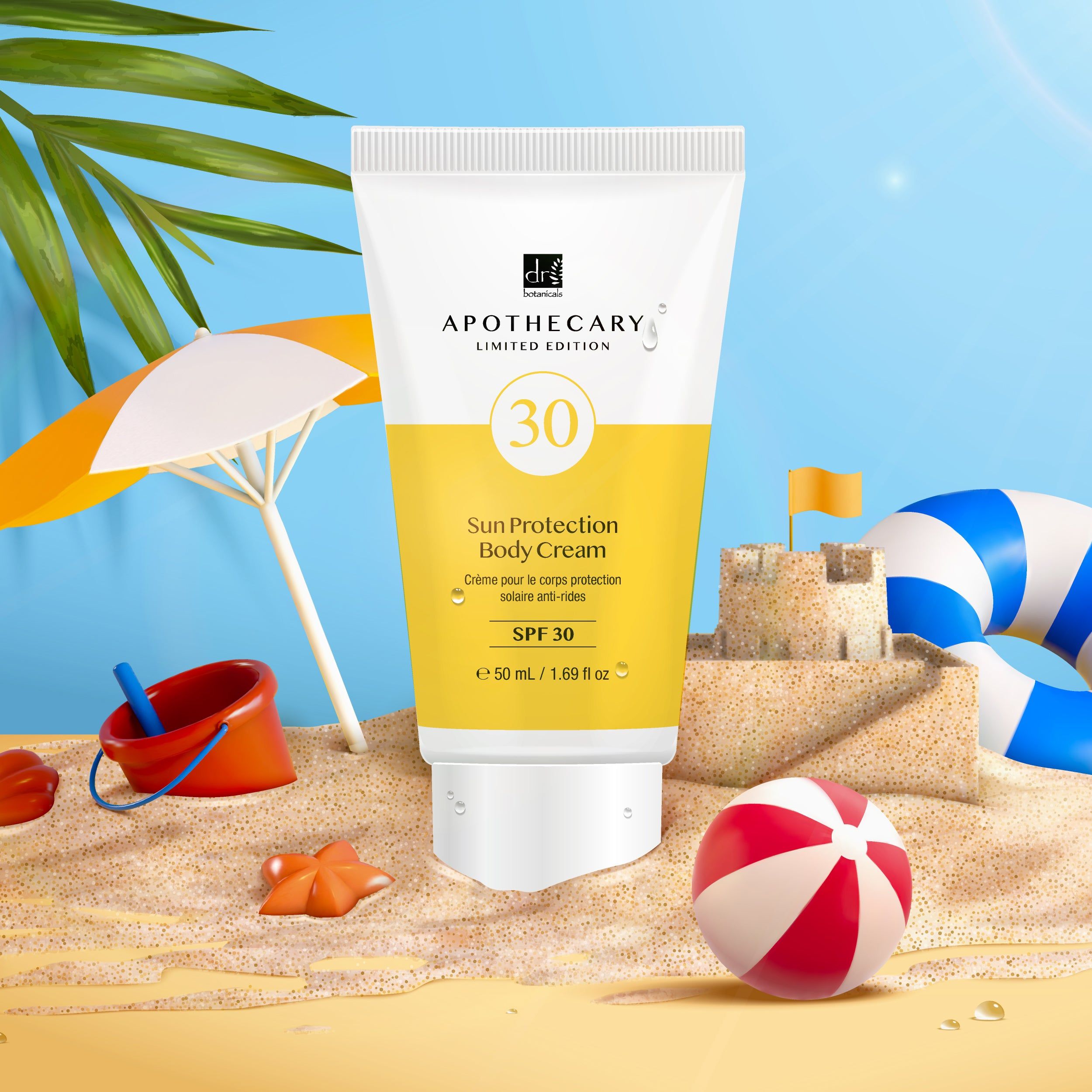 Dr Botanicals SPF 30 Body Cream 50ml