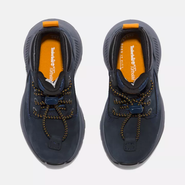 Chukka Killington Trekker para crianças pequenas na cor azul marinho.