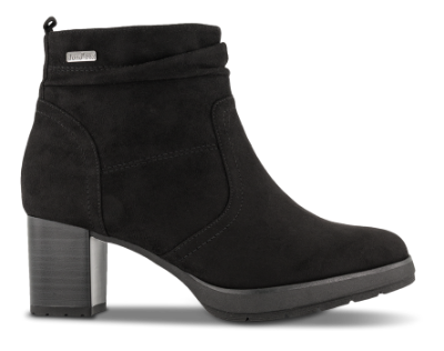 Jana Softline Kort damestøvle Sort 8-26378-43