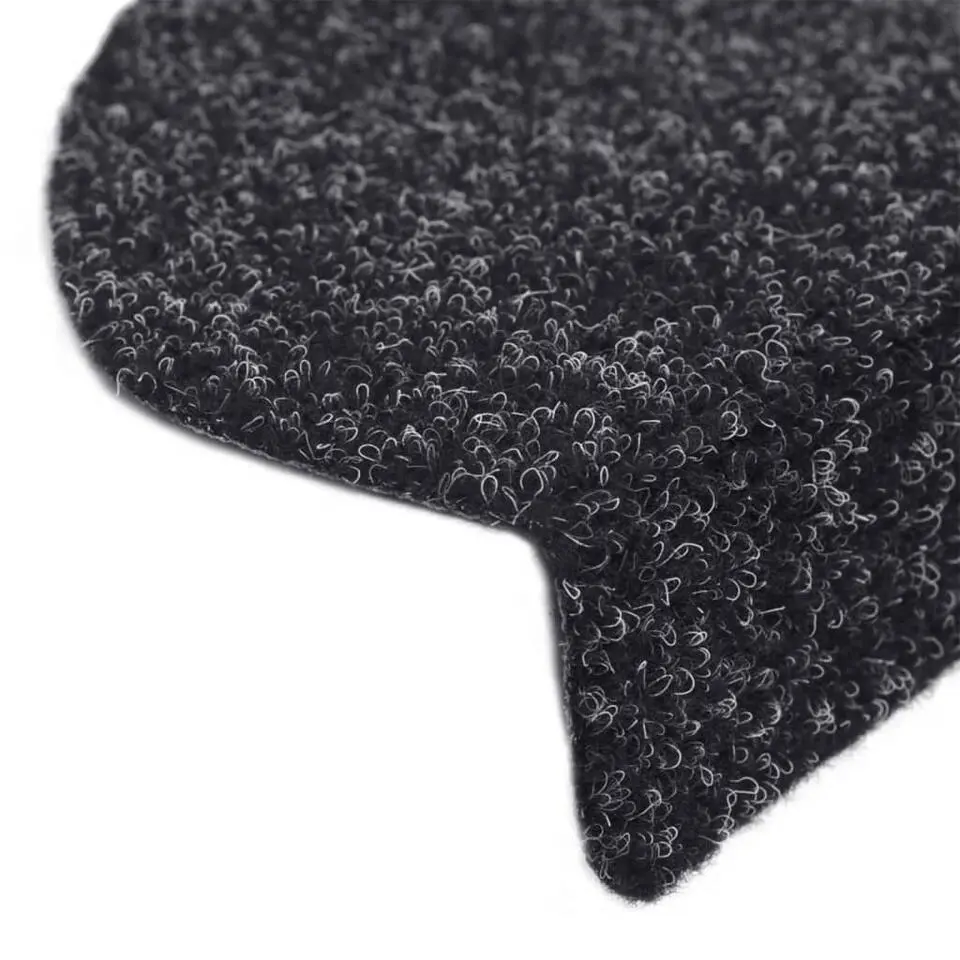 vidaXL - Trapmat - Zwart - Polypropyleen - 65 x 21 x 4 cm - 10 stuks