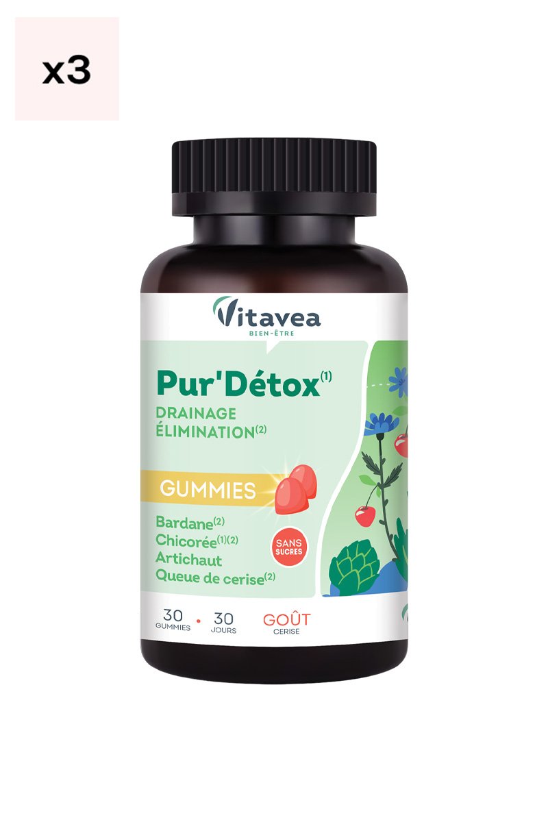 Gummies drainantes - Pur'détox - 3 mois