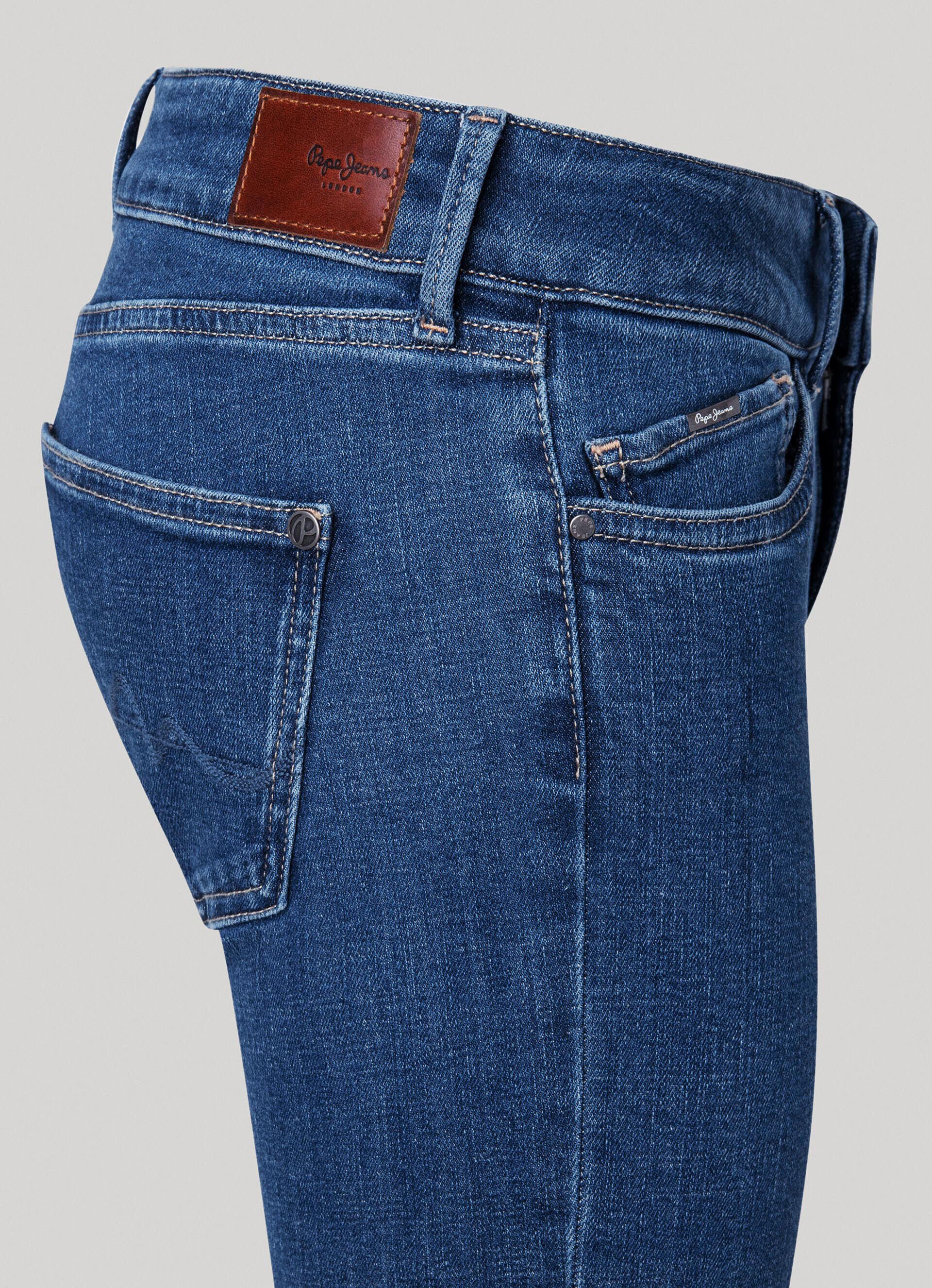 CALÇA JEANS PIXIE FIT SKINNY TIRO TAMANHO MÉDIO - jeans
