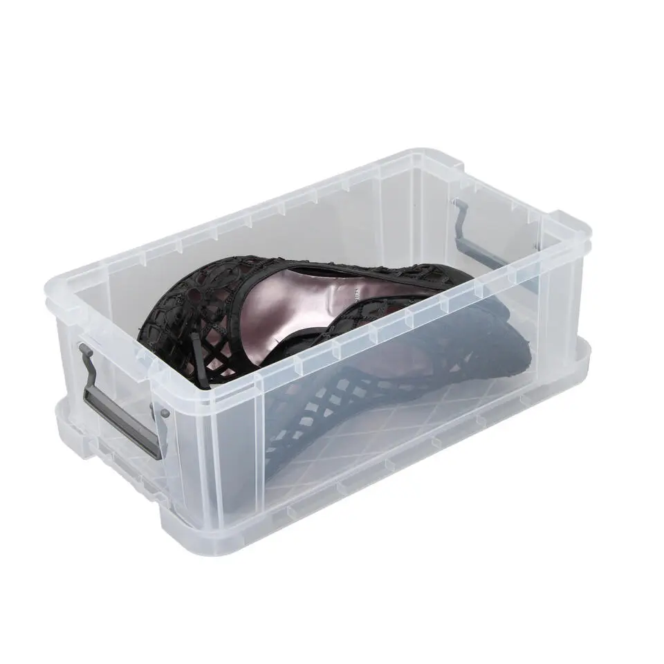 Whitefurze Opbergbox - 5,8 liter - Transparant - 35 x 19 x 12 cm