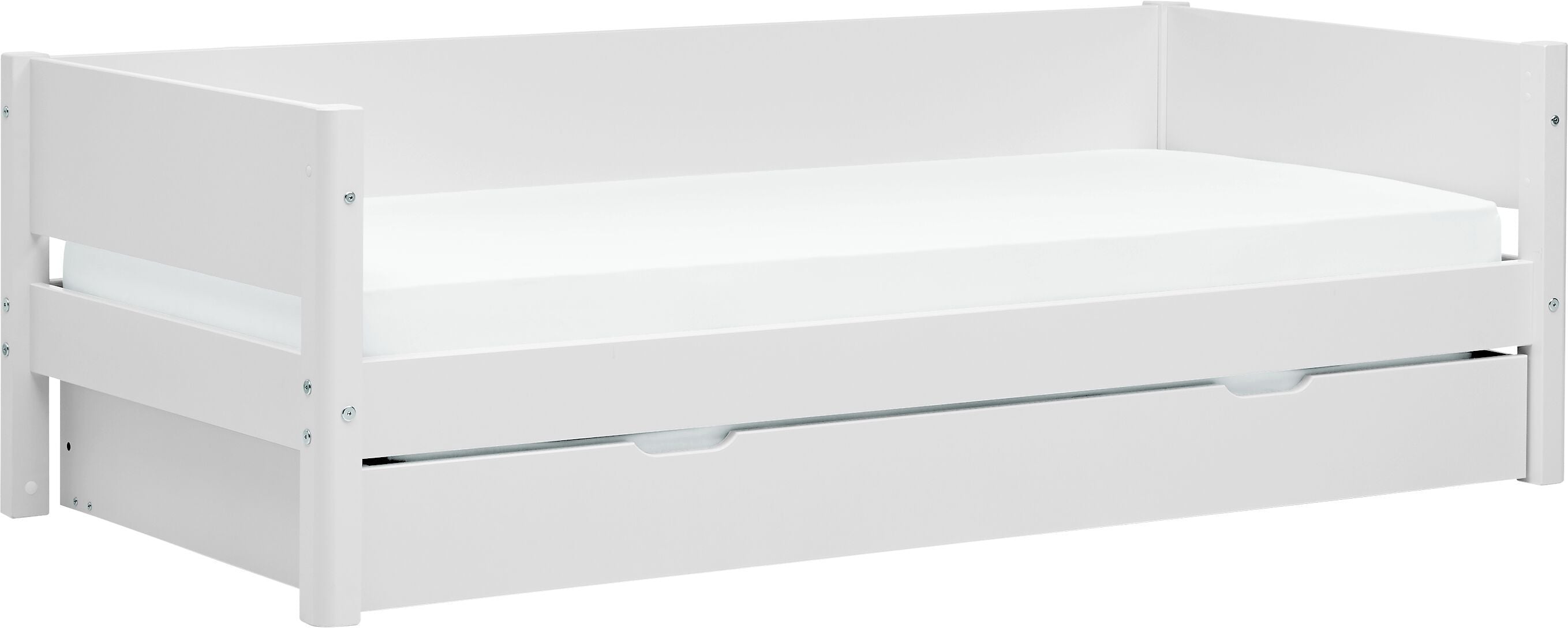 Flexa WHITE Kombibett - Weiss / B: 100.0 cm x T: 210.0 cm x H: 67.0 cm
