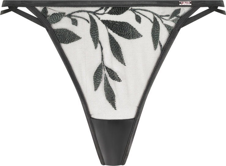 Hunkemöller Domenica HL string tr Caviar