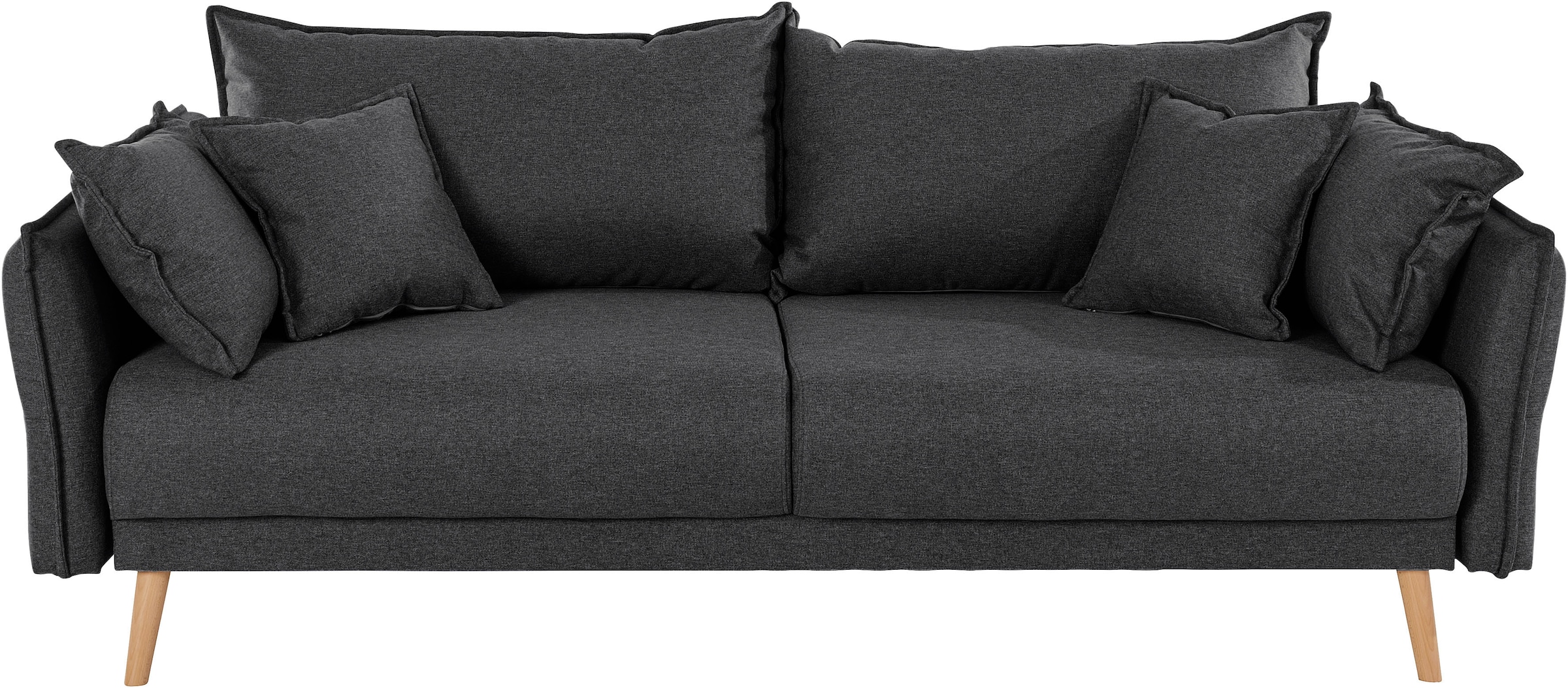 Home affaire Schlafsofa »Granbo« incl. Bettfunktion und Bettkasten, Federkern-Polsterung, Seitentasche