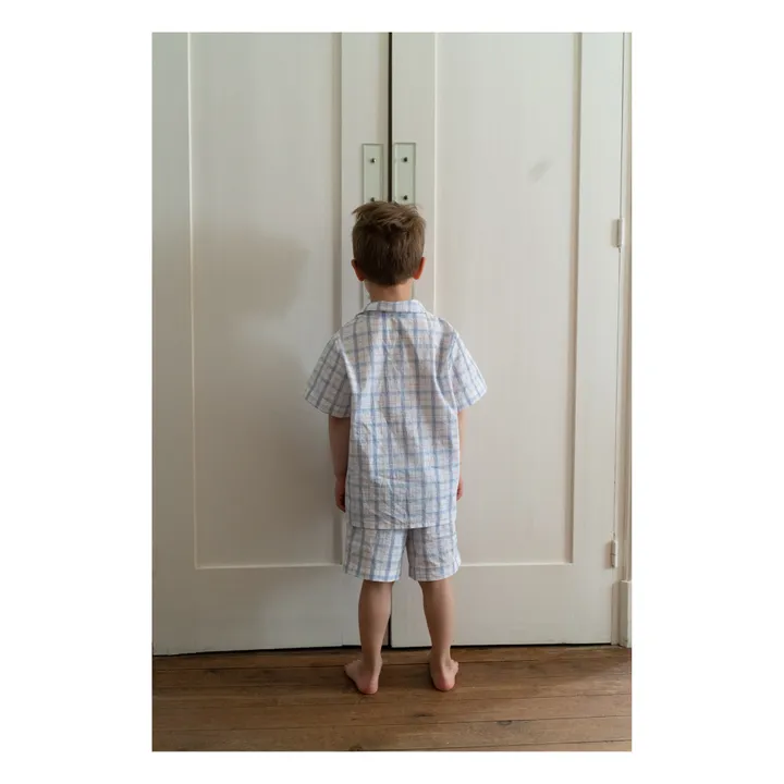 Risu Risu Pyjashort Rieur Coton Bio | Blanc