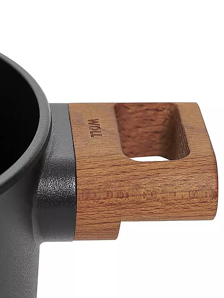 WOLL Kochtopf mit Holzgriff 24cm ECO-LOGIC Antihaft schwarz
