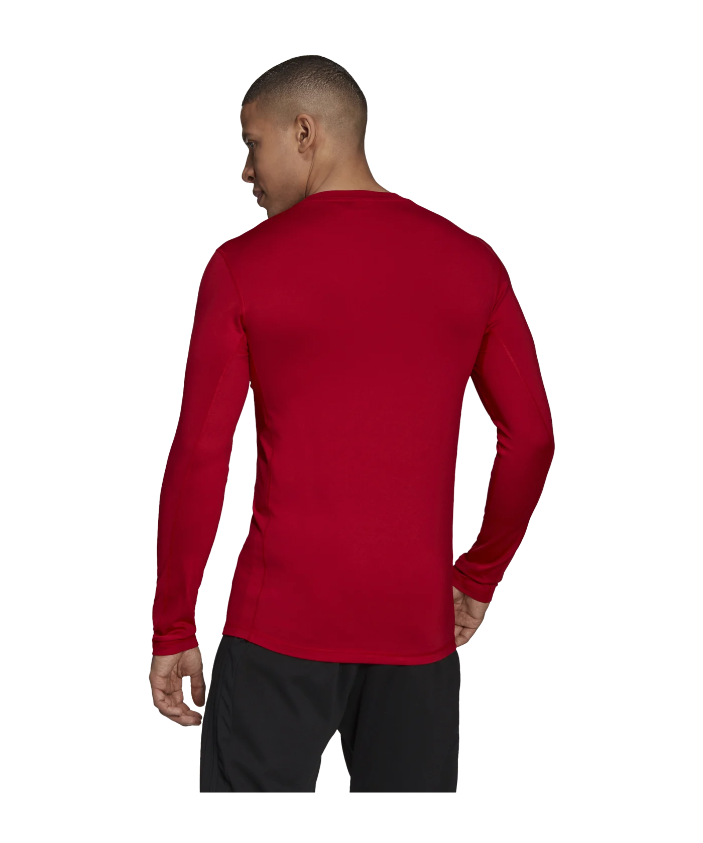 adidas TechFit Warm Longsleeve Rot