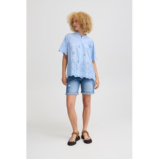 Sorbet Leony Bluse, Cerulean, XL